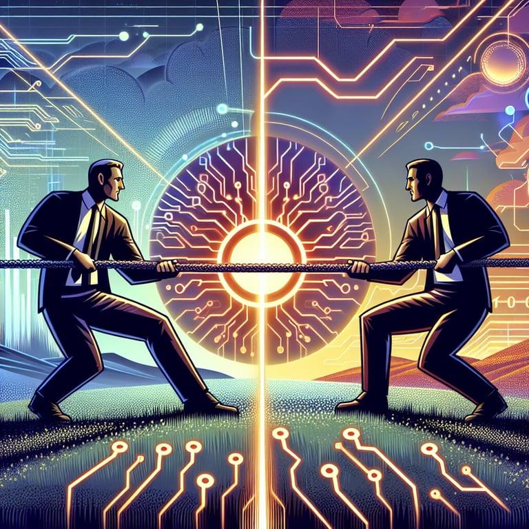 Banner for Sam Altman and Satya Nadella: A Technology Tug-of-War?