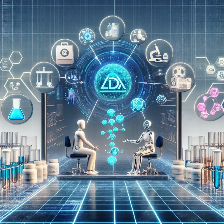 Banner for FDA and OpenAI Chat about AI in Drug Evaluations under the CDERGPT Project