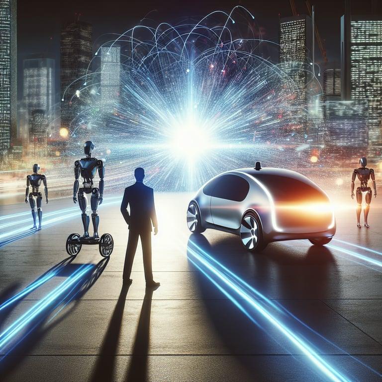 Banner for Elon Musk Unveils Bold Visions for Tesla's Future with Self-Driving Cars and Humanoid Robots