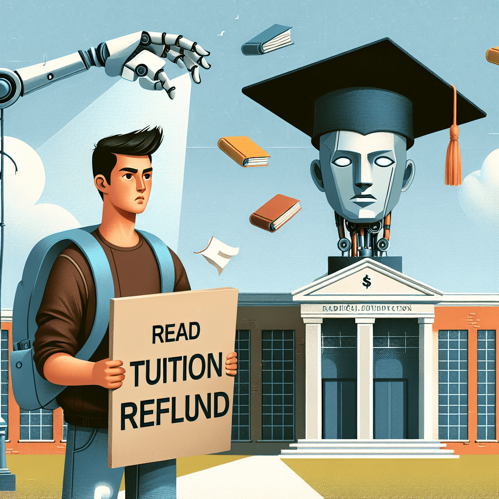 Banner for Student Takes a Stand: Tuition Refund Demanded Over Professor's AI Usage!