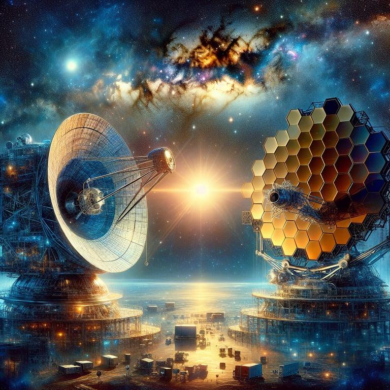 Banner for NASA's Hubble and Webb Telescopes Unveil the Universe's Stunning Secrets!