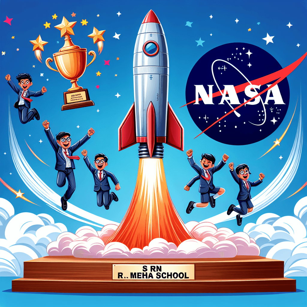 Banner for S R N Mehta School Rockets to Fame, Nabs Top Spot in NASA Contest!