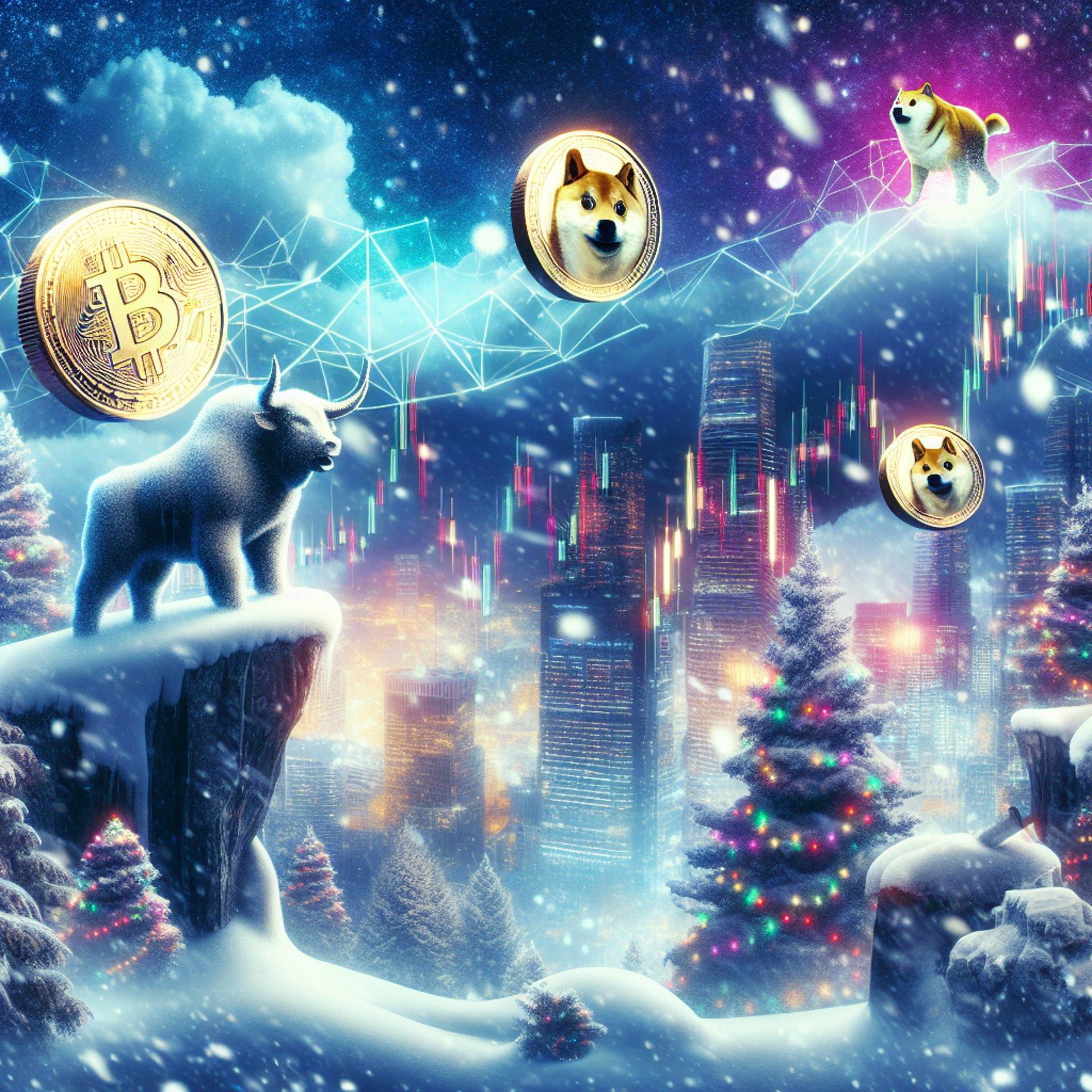Banner for Bulls, Bears, and Dogecoins: December Market Roundup