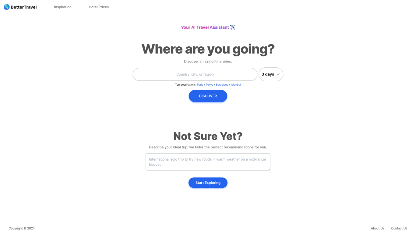 BetterTravel screenshot