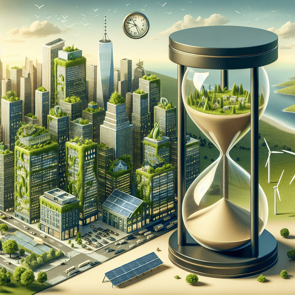 Banner for New York's Green Initiative: Leading the Way to Zero-Emission Commercial Buildings by 2040!