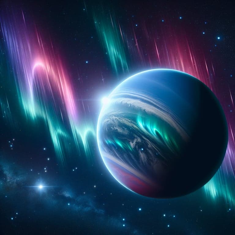 Witness the First-Ever Sight of Neptune's Equatorial Auroras!