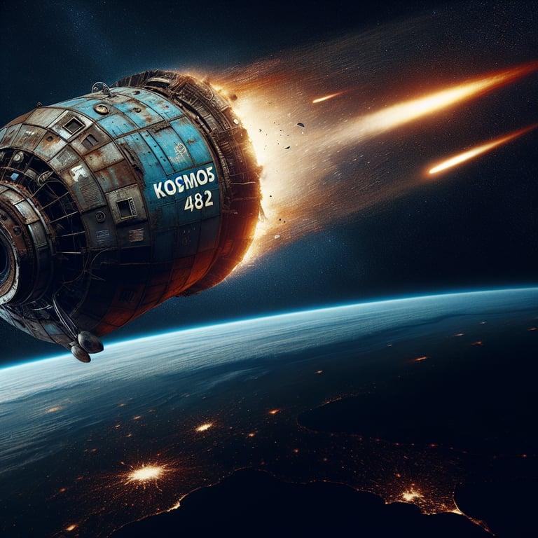 Banner for Soviet Spacecraft Kosmos 482 Poised for Fiery Reentry After 50 Years