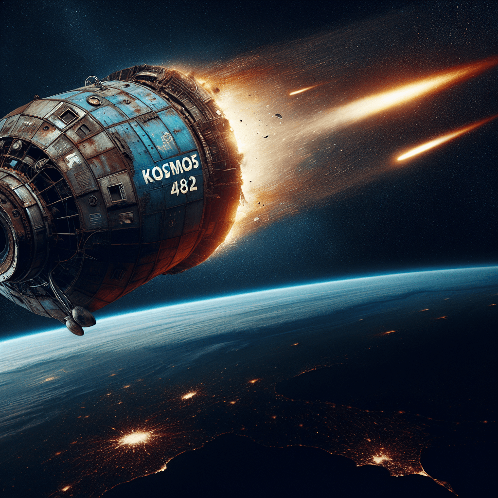 Soviet Spacecraft Kosmos 482 Poised for Fiery Reentry After 50 Years