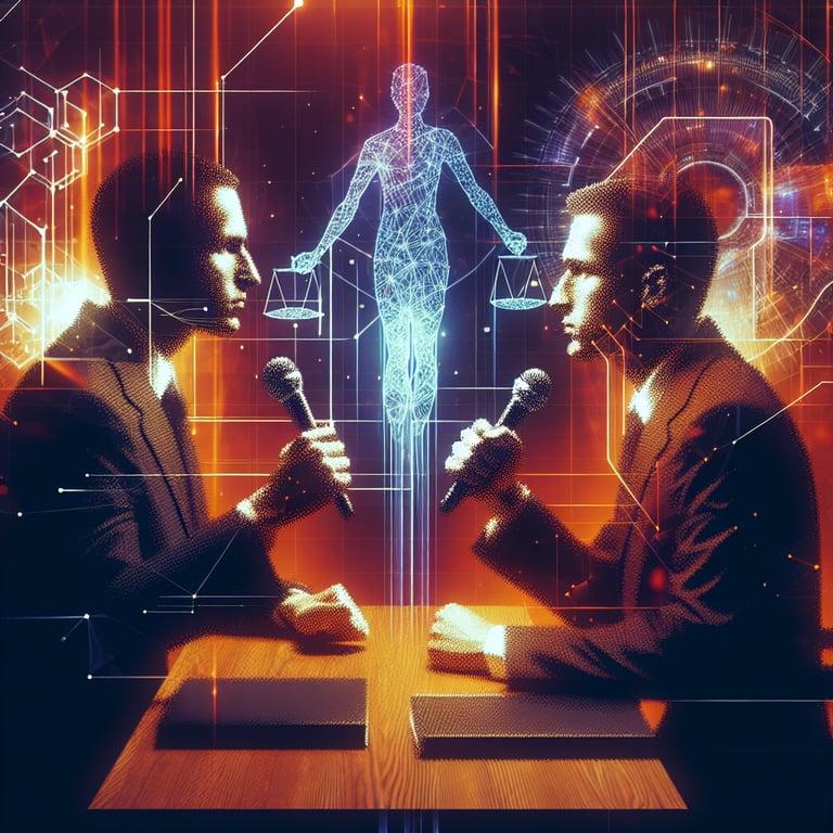 Banner for Elon Musk and Sam Altman in Legal Showdown with OpenAI!