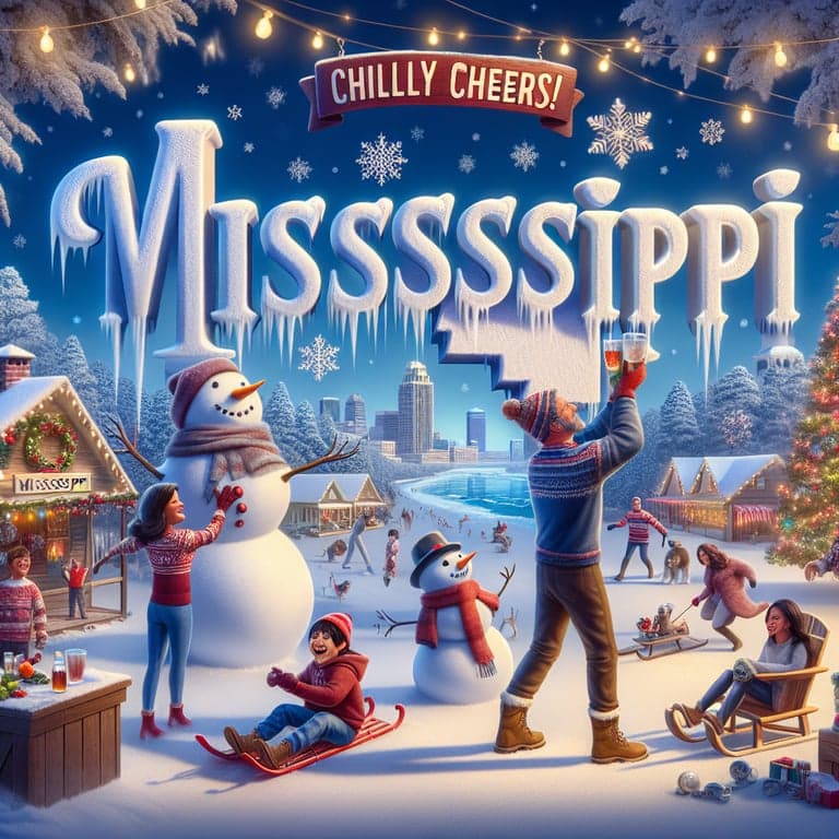 Chilly Cheers: Mississippi's Holidays Begin with a Freeze