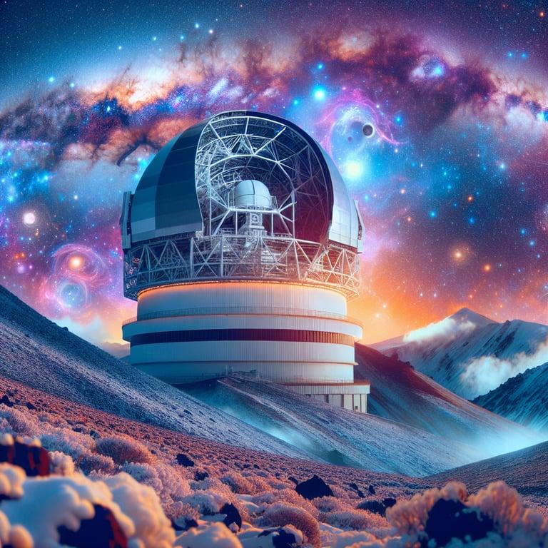 Banner for NASA's Mauna Kea Telescope: Peering into the Secrets of Life Beyond Earth