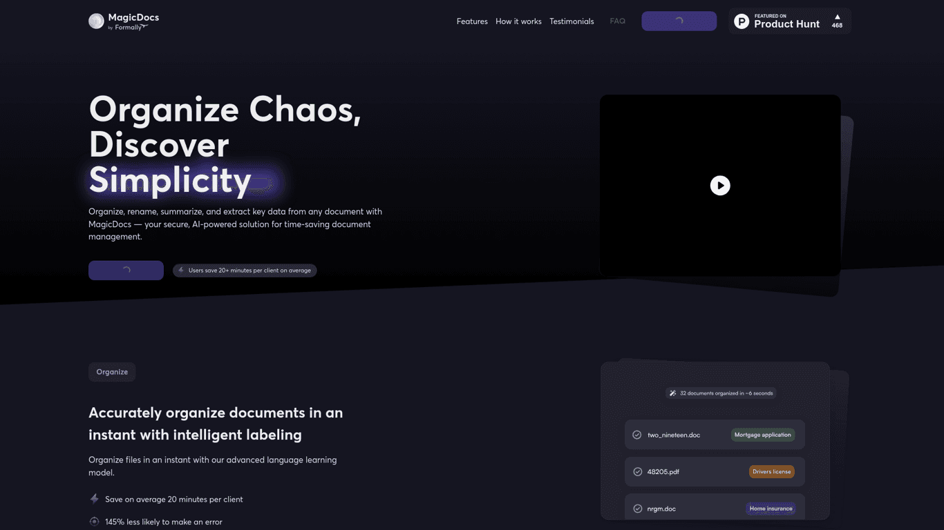 Magic Documents screenshot