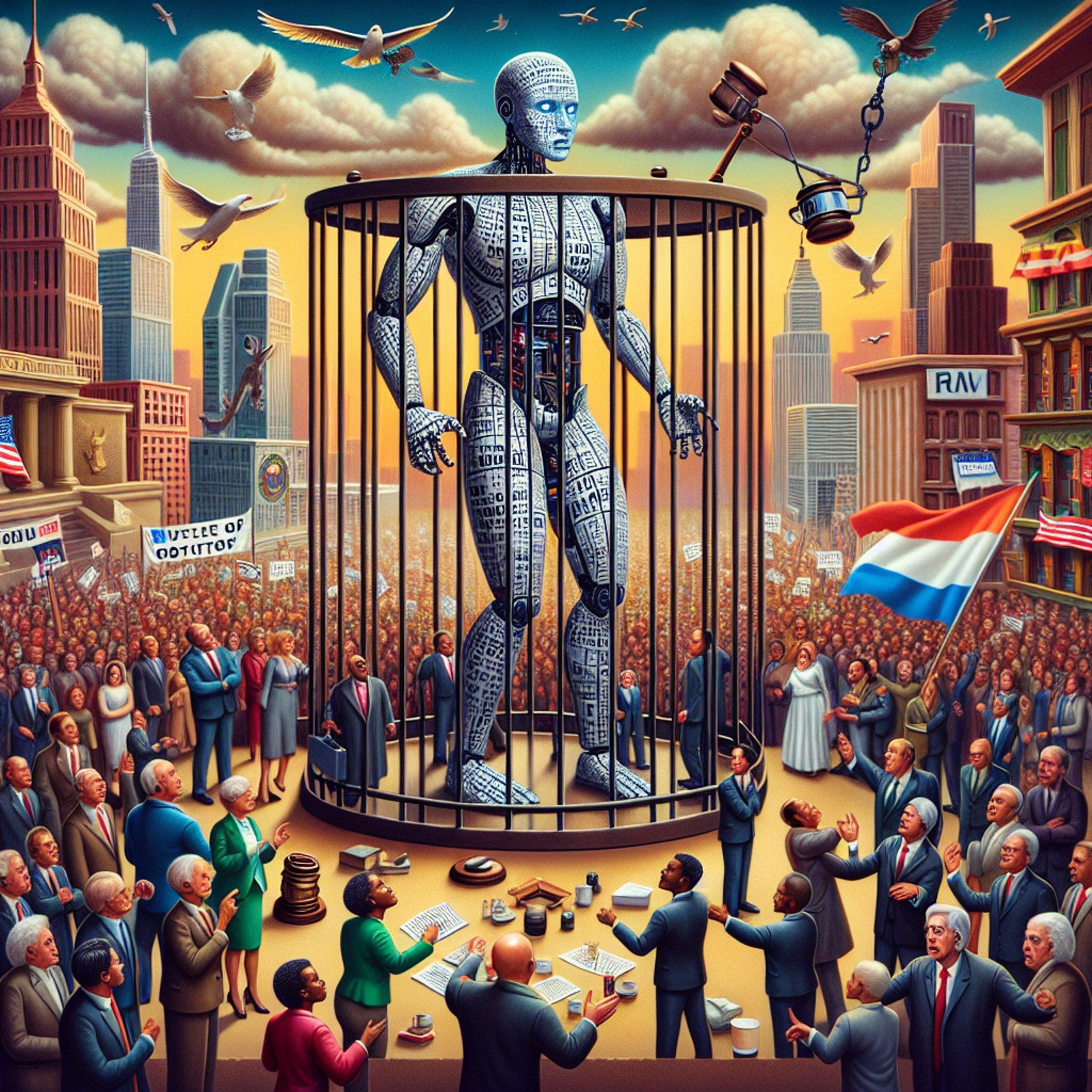 Banner for Clash of the Titans: AI Regulation Sparks a Political Power Struggle