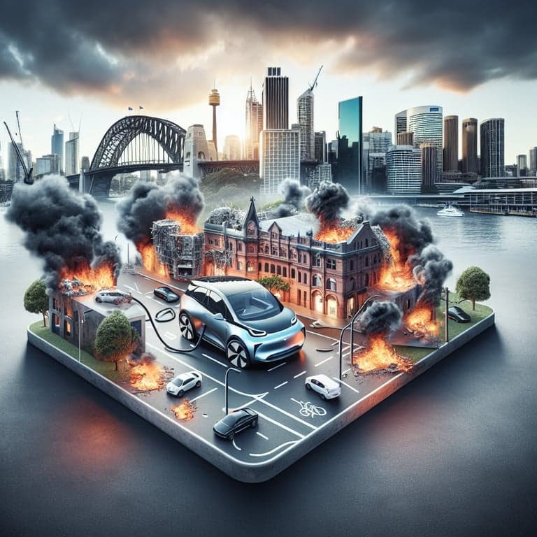Banner for Tesla Showroom in Sydney: Arson Attack Raises Concerns Amidst Rising Anti-Tesla Sentiments