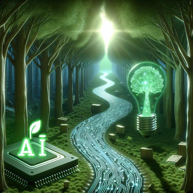 Banner for AI's Eco Conundrum: Charting the Path to "Green AI" Enlightenment