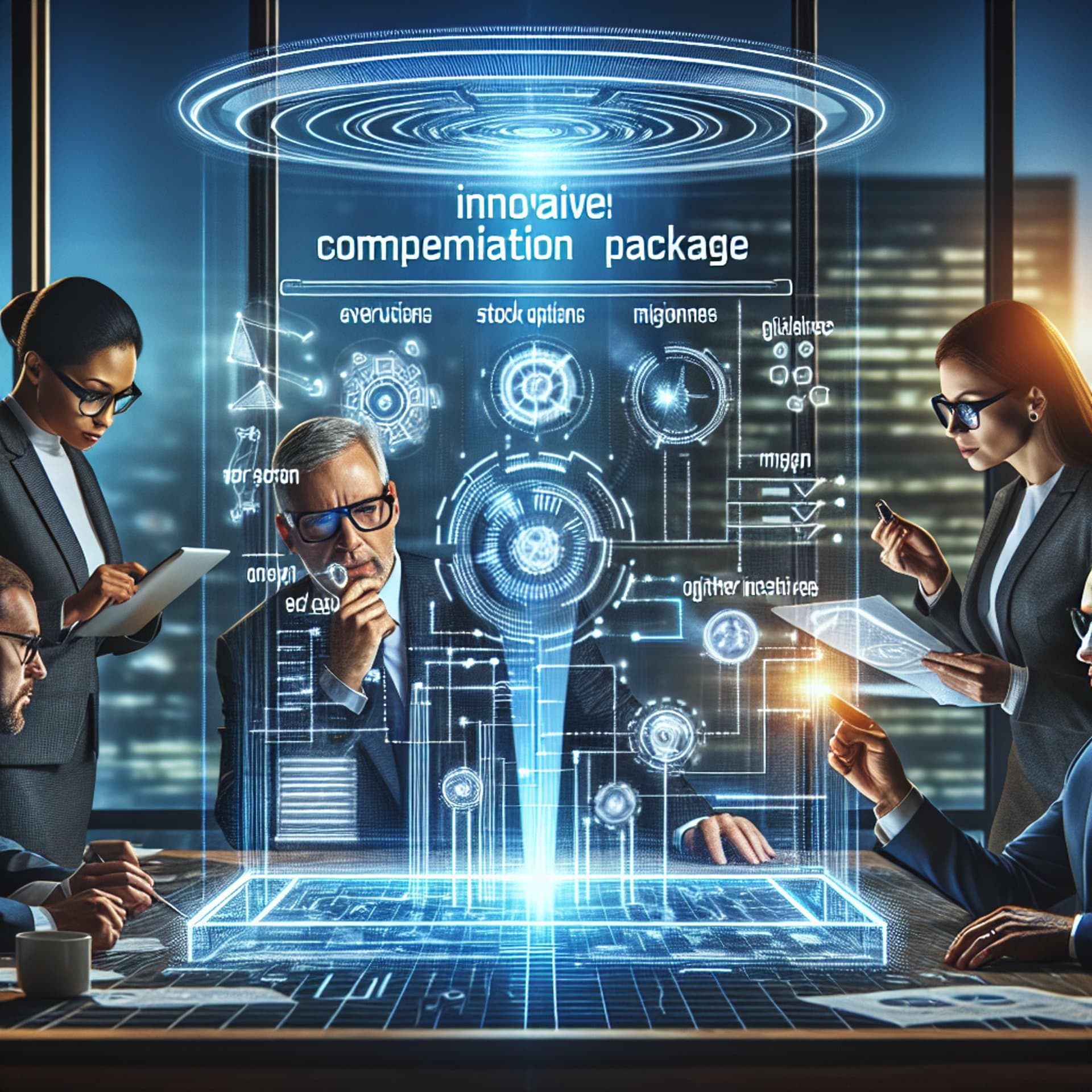 Banner for Tesla's Shareholde​r Concerns: Elon Musk's Futuristic Pay Package Under Scrutiny