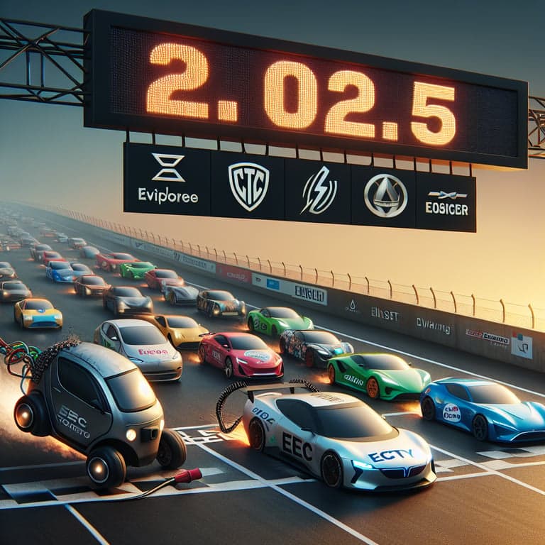 Banner for Tesla Hit Hard as EV Sales Slump Into 2025: Rivals Gain Momentum