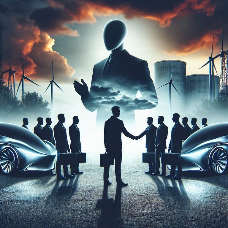 Banner for Tesla Employees Demand Elon Musk to Step Down as CEO!