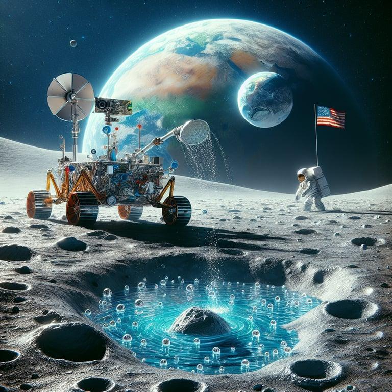 Banner for NASA Finds Water on the Moon – A Giant Leap for Lunar Exploration!