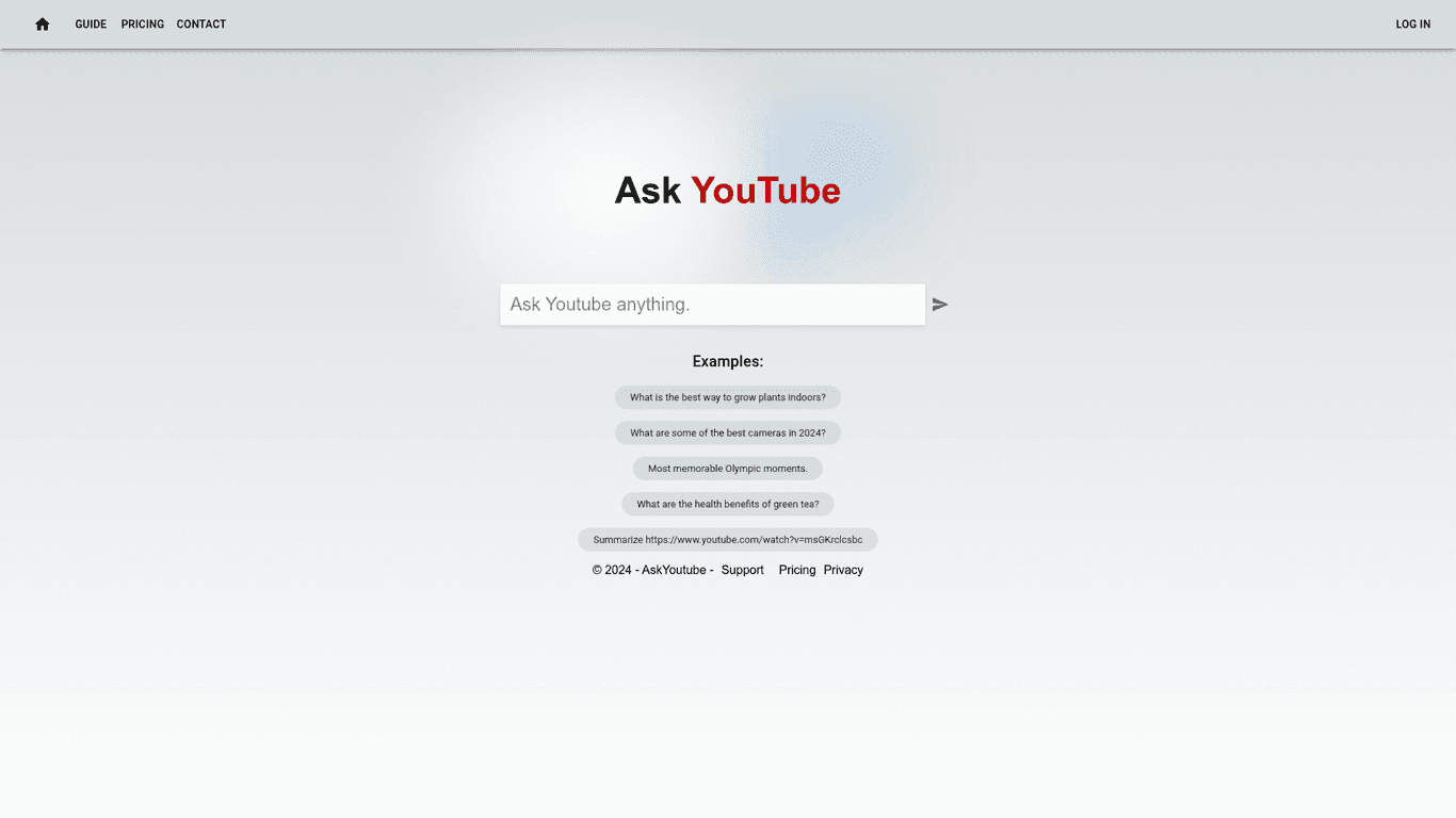 Askyoutube screenshot