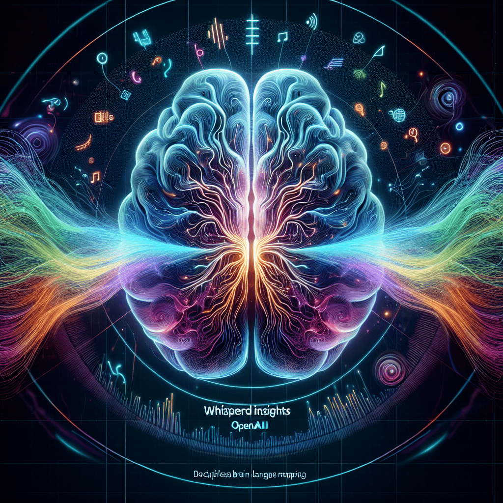 Whispered Insights: OpenAI's Whisper Revolutionizes Brain Language Mapping