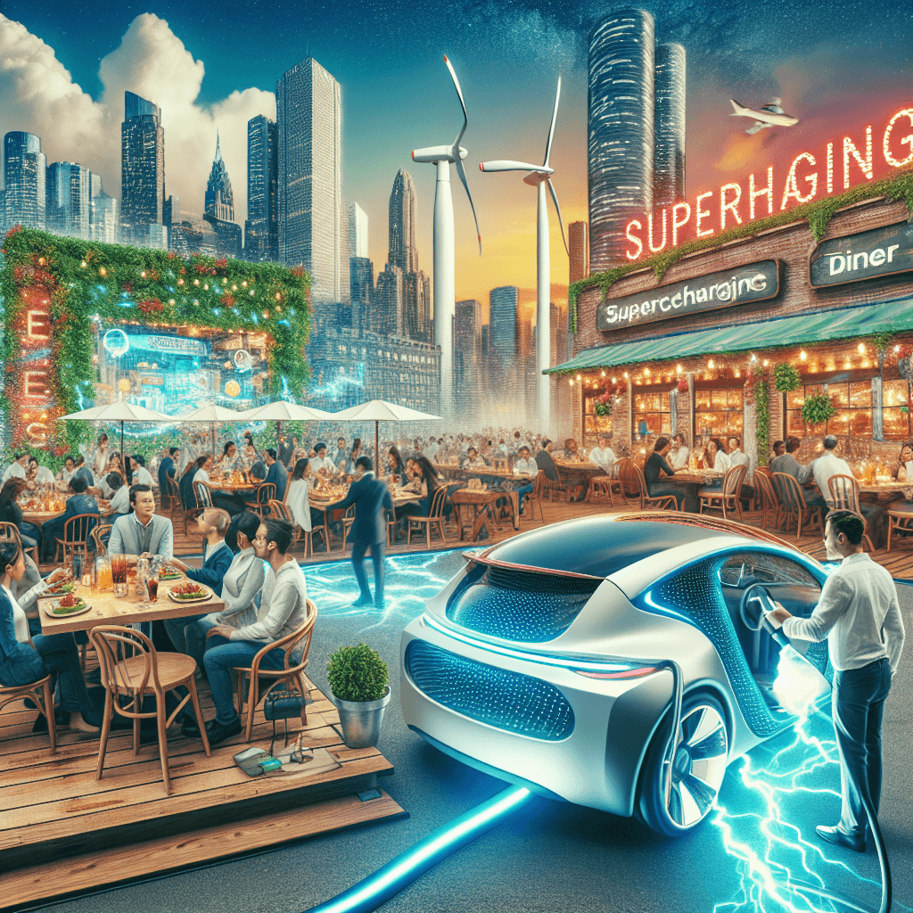 Banner for Tesla's Creative Drive: Unveiling a Supercharging Diner Experience in Los Angeles!