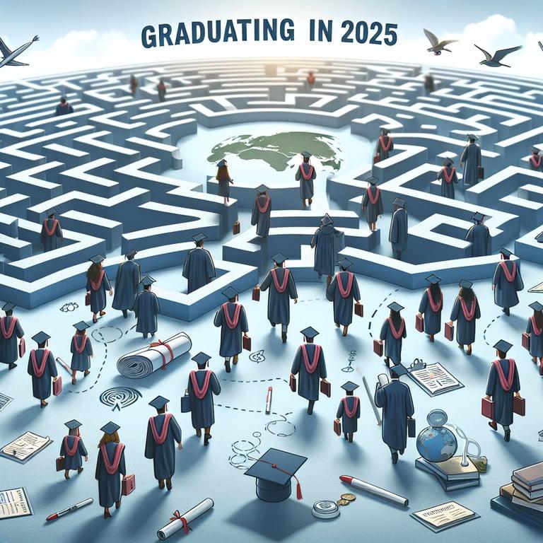 Banner for Graduating in 2025: Navigating a Challenging Job Market with Strategic Career Moves