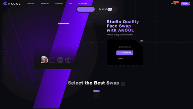 Thumbnail image for Face Swap by Akool