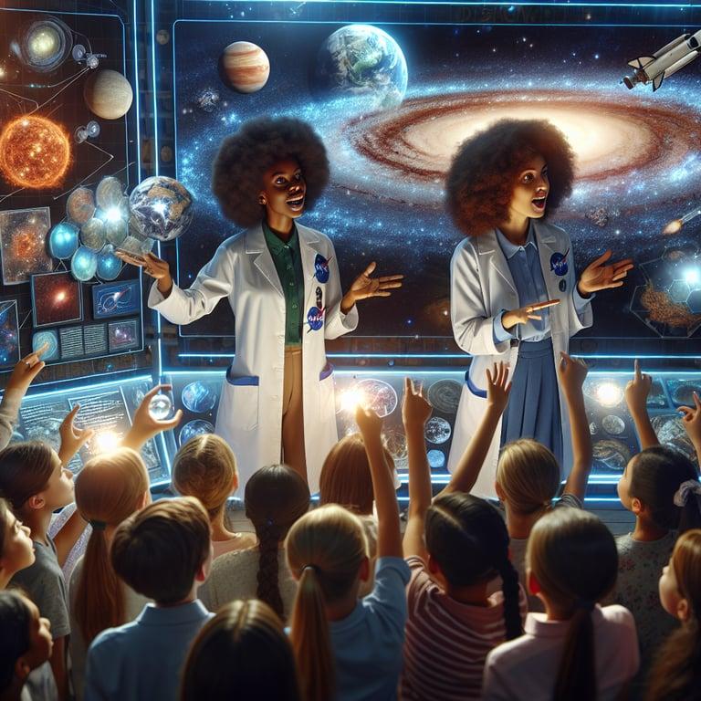 Banner for NASA Scientists Inspire Future Generations at Earth and Space Science Lab