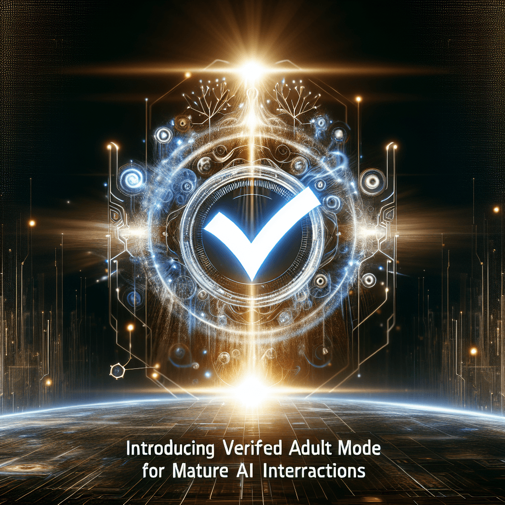 OpenAI's Bold Move: Introducing Verified Adult Mode for More Mature AI Interactions