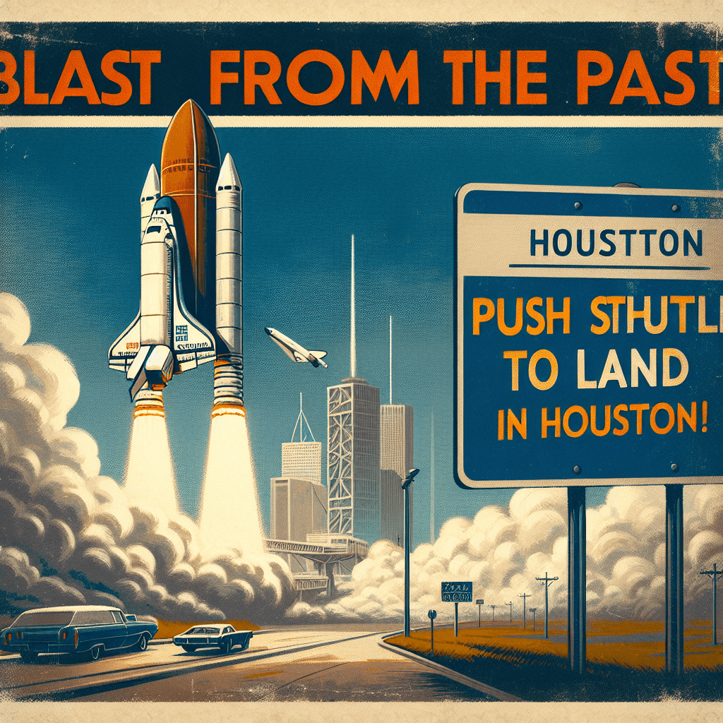 Banner for Blast from the Past: Cornyn & Cruz Push for Shuttle to Land in Houston!