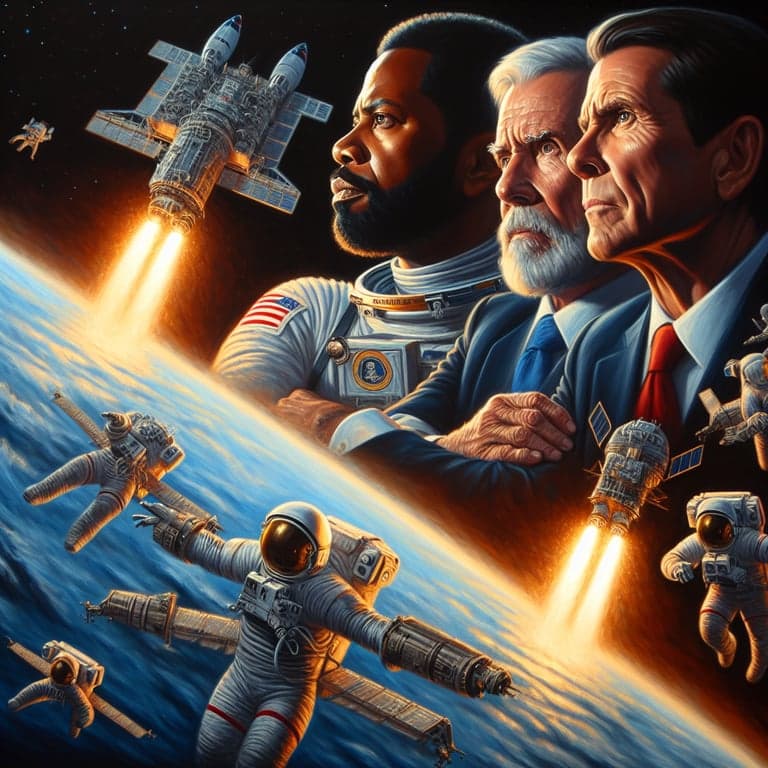 Trump and Musk Team Up to Rescue Stranded NASA Astronauts: A Space Saga Unfolds