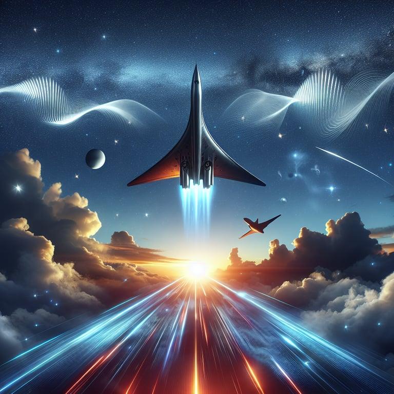 Banner for Soaring into the Future: NASA's X-59 Promises Quieter Supersonic Flights!