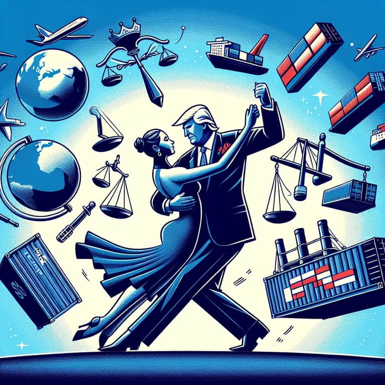 Banner for Trump's Tariff Tango: Unraveling November's Trade Decisions at the White House Dancefloor