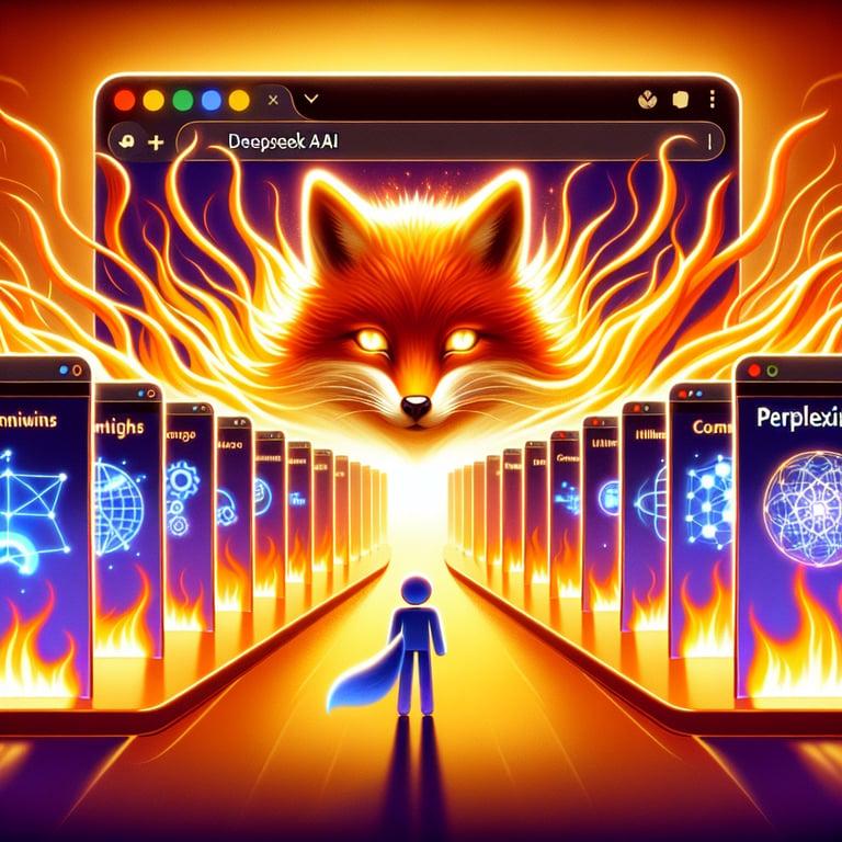 Banner for Firefox Opens Avenue for AI Chatbots in Browser Sidebar, Featuring DeepSeek AI, Perplexity, and More