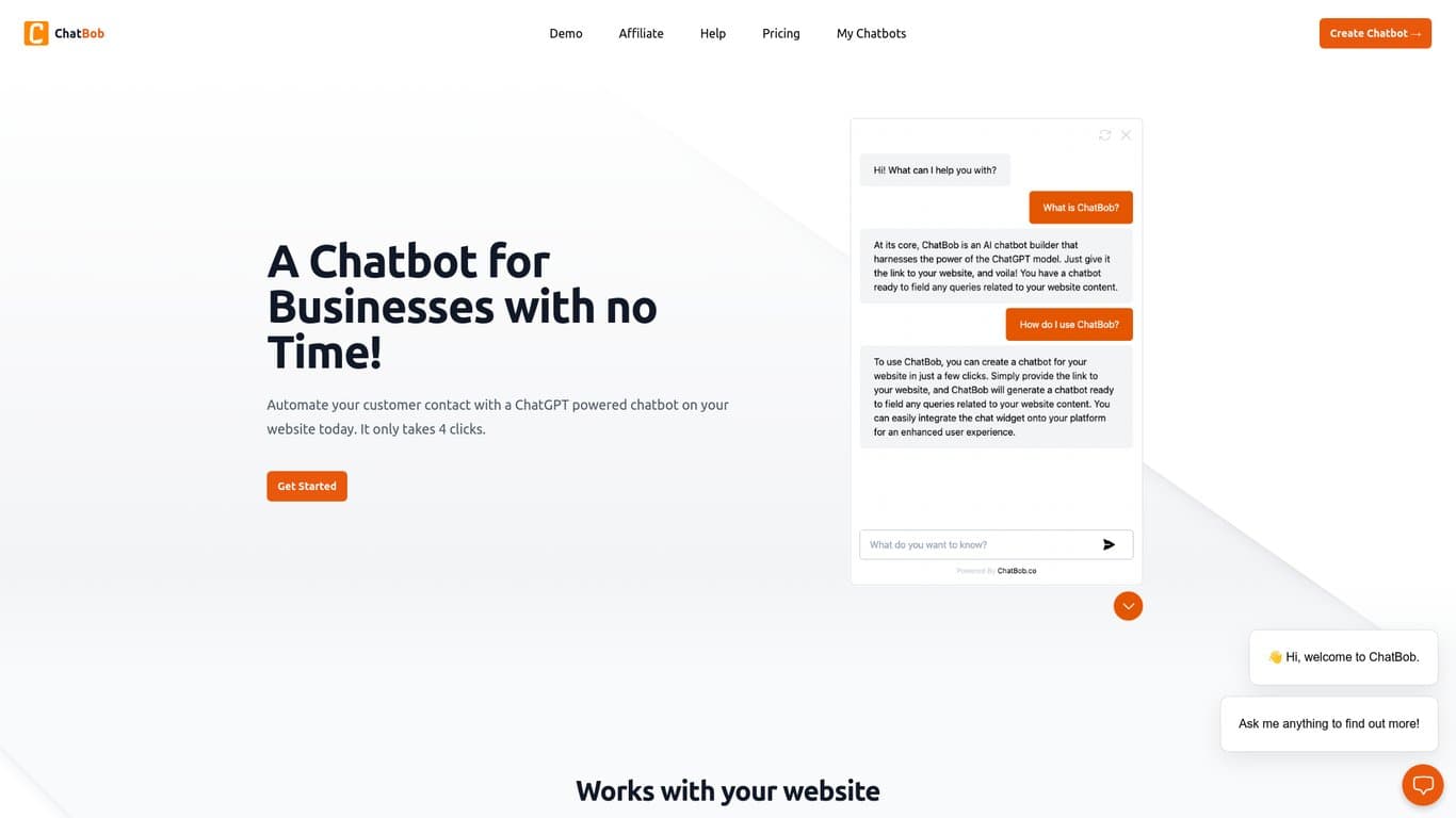 ChatBob screenshot