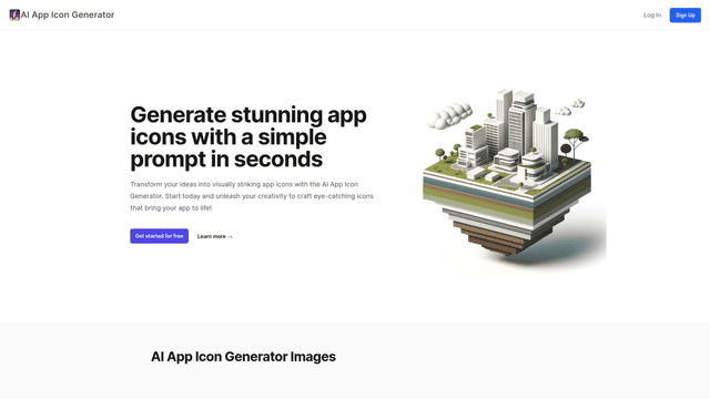 Thumbnail image for AI App Icon Generator