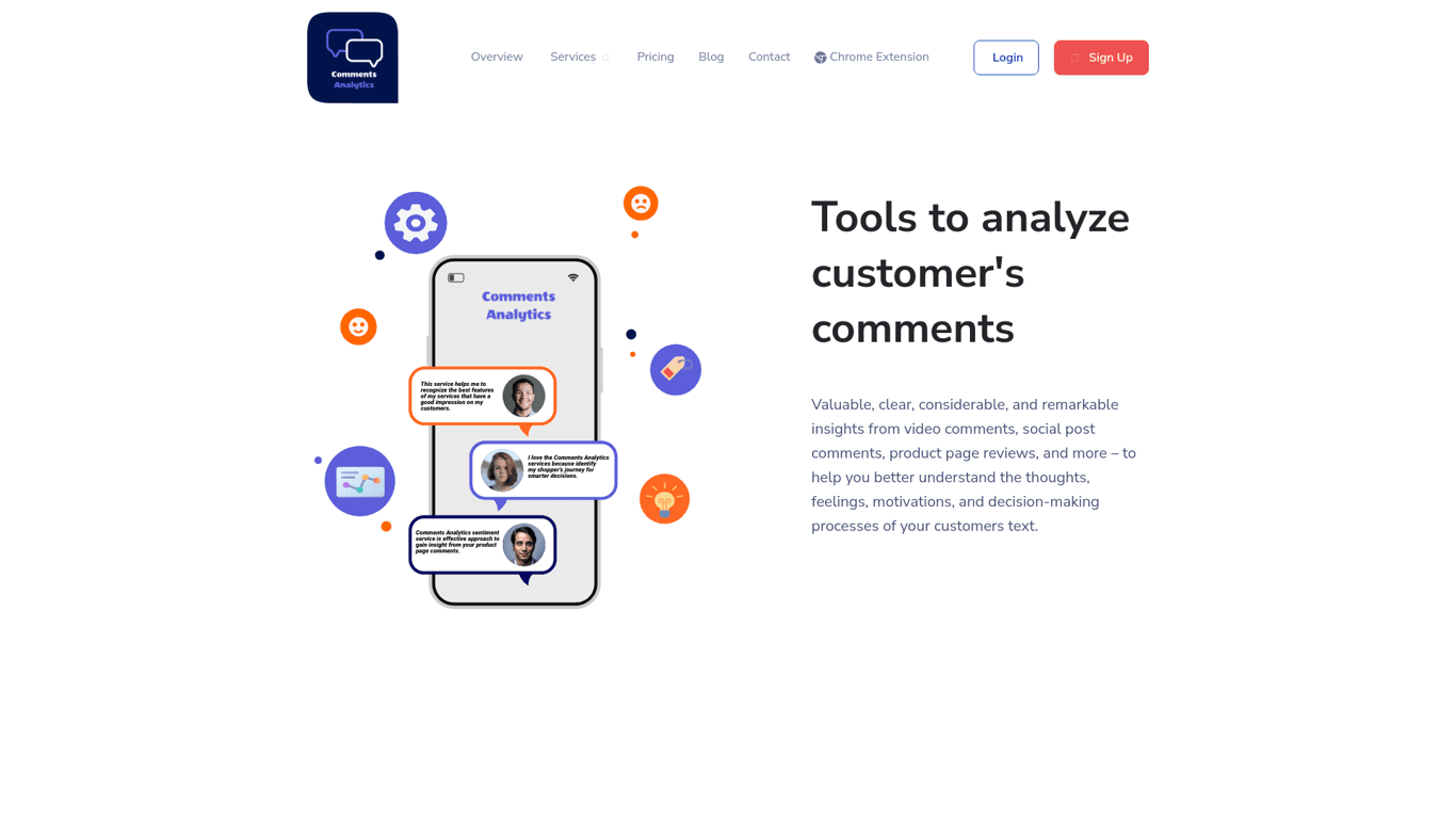 Extracting Comments Insights screenshot