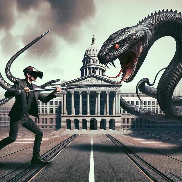 Banner for Elon Musk vs. the 'Snake': A White House Feud Escalates