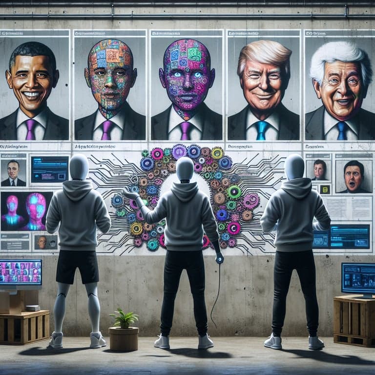 Banner for AI in Sweat Mode? Viral Deepfake Video Spoofs Elon, Bezos, and Altman's Dystopian Future