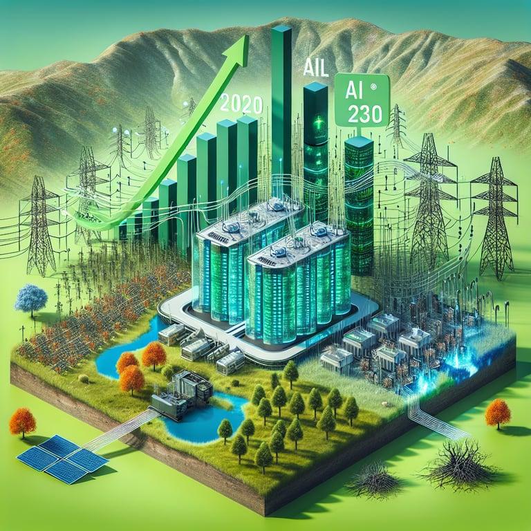 Banner for AI Datacentres' Energy Consumption Set to Quadruple by 2030!