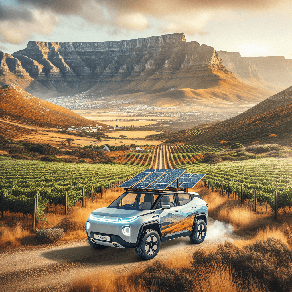 Banner for Sustainable Adventure: Solar-Powered Tesla Model X Tours South Africa!