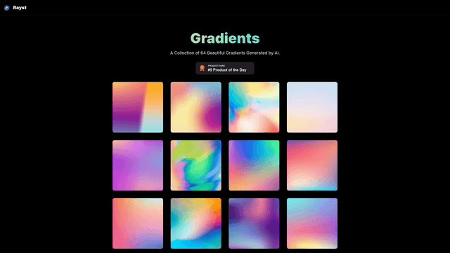 Thumbnail image for Rayst Gradients