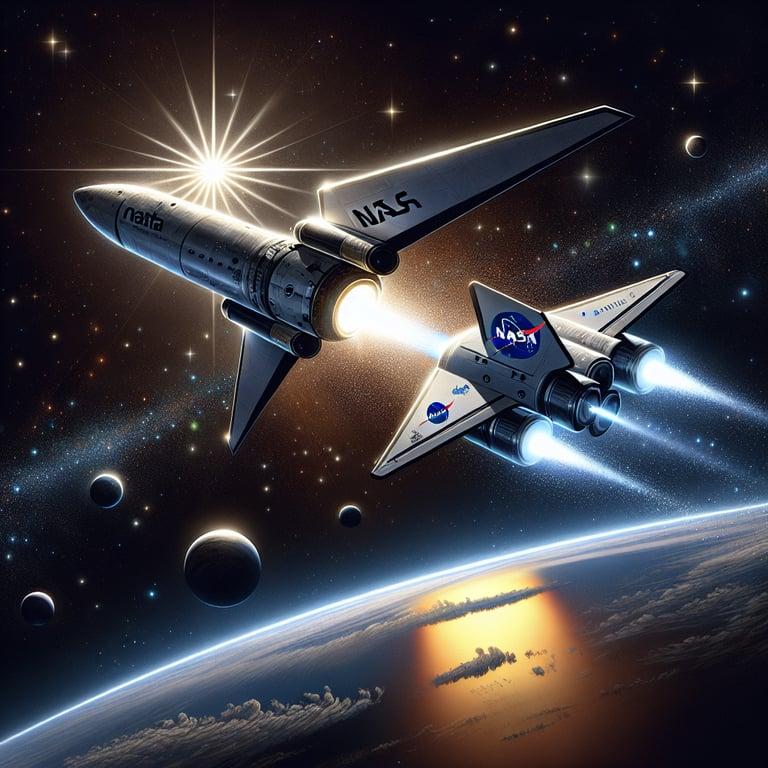 Banner for NASA and Private Space Companies: A Cosmic Collaboration for the Ages