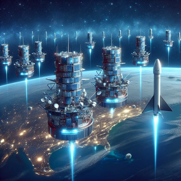 Banner for SpaceX's Galactic Vision: Data Centers in Orbit!