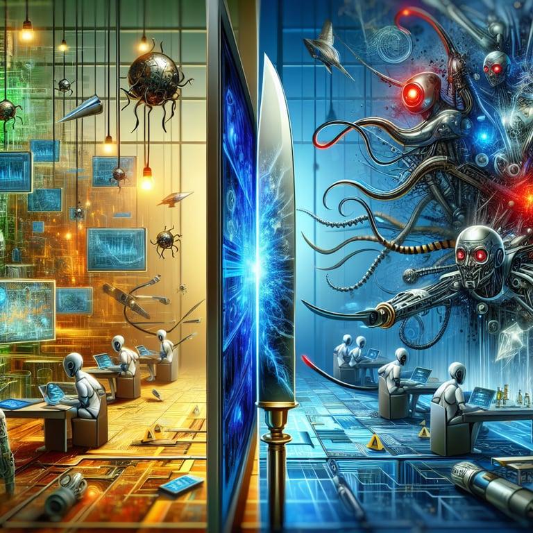 Banner for AI in Research: A Double-Edged Sword of Progress and Peril