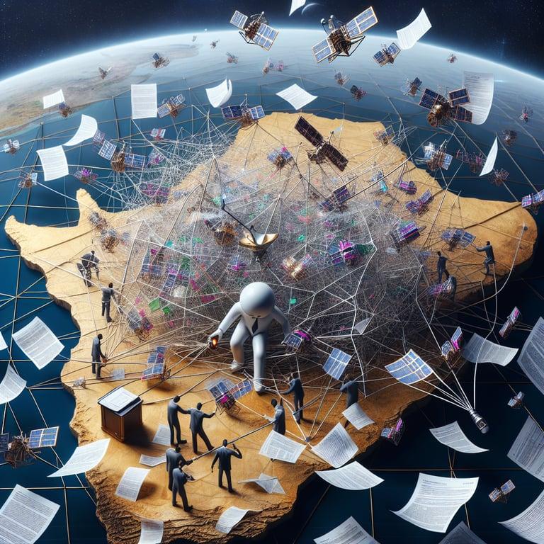 Banner for Elon Musk's Starlink Stalled in South Africa Over Regulatory Squabbles