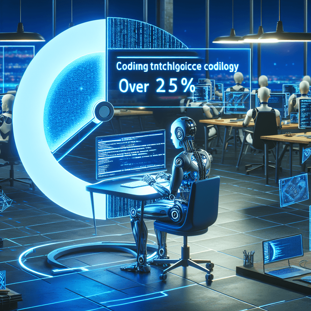 AI Now Codes Over 25% at Google: A Tech Revolution in the Making