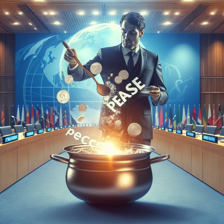 Elon Musk Stirs the Pot with 'Piece vs. Peace' Quip at WEF: A Nod to Trump's Ambitions