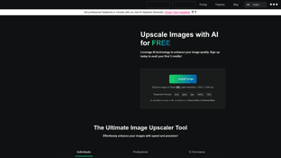 Thumbnail image for AI Image Upscaler